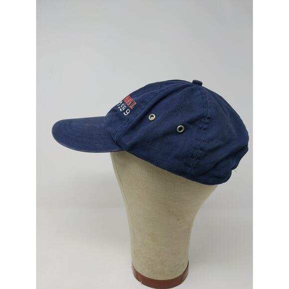 Vintage 1999 Sprint PCS Champions Slideback Hat Blue Embroidered Spell Out Blue - Picture 4 of 9
